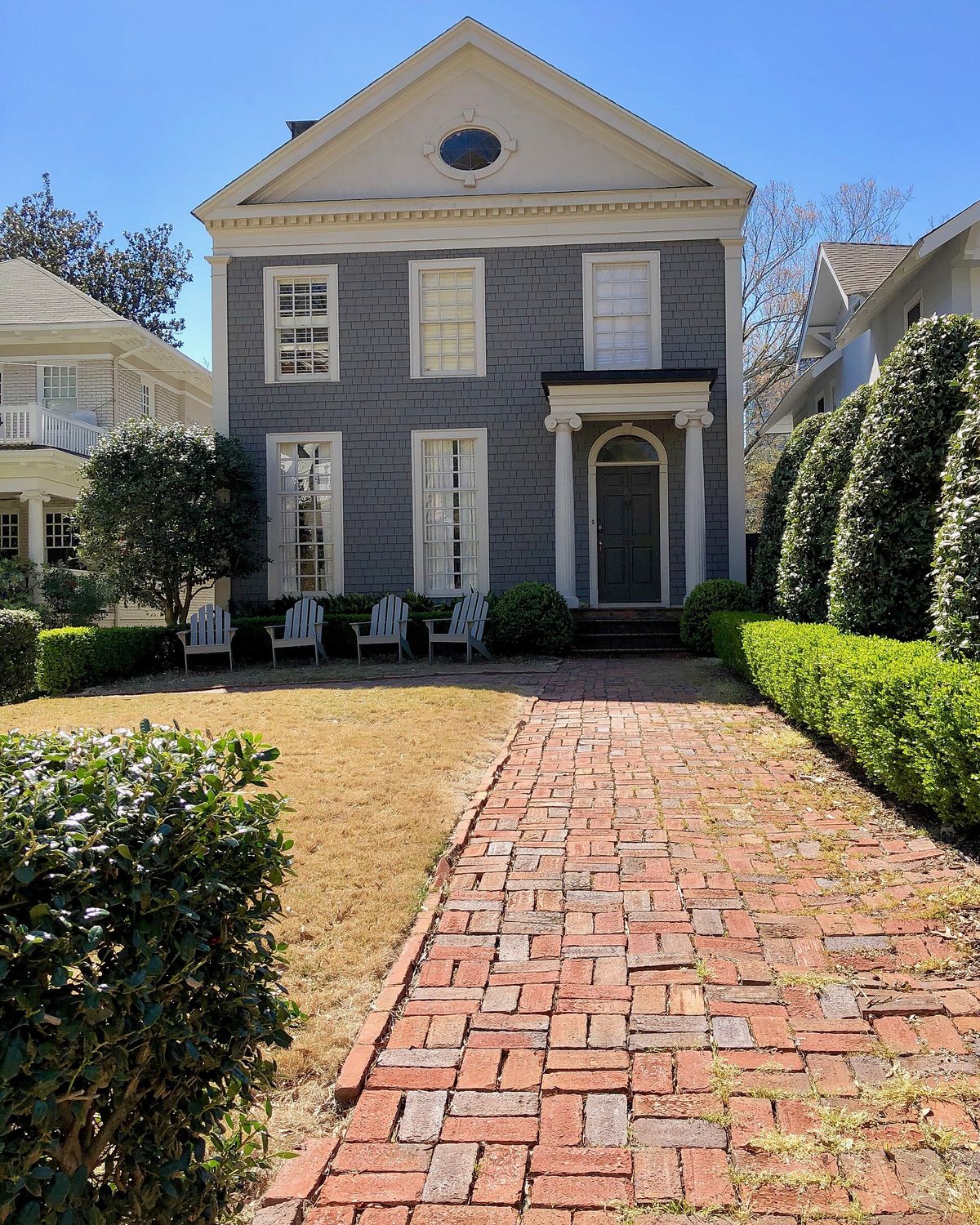 A classic home on a tree-lined street in Ansley Park, Atlanta