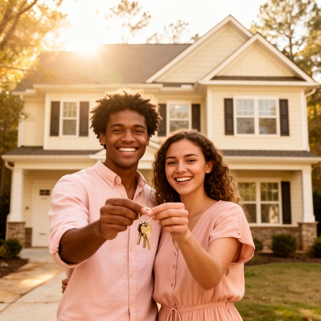 Atlanta couple receiving keys to their first home